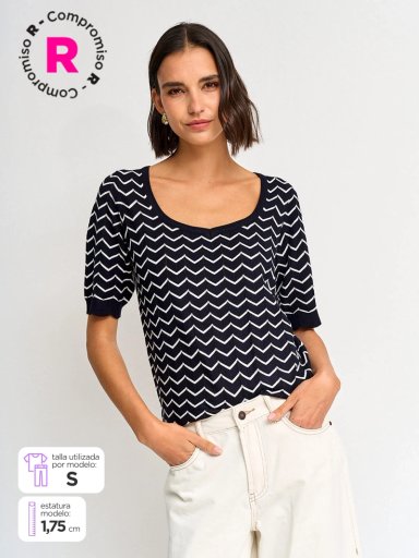 CHOMPA MUJER CACHAREL ASCALOP 