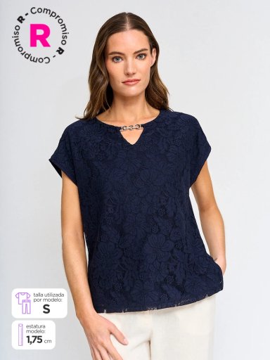 POLO MANGA CORTA MUJER CACHAREL ADELA 