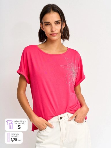 POLO MANGA CORTA MUJER CACHAREL ANA 
