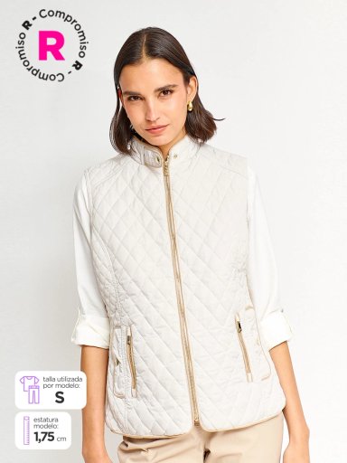 CASACA SIN MANGAS MUJER CACHAREL BALDI