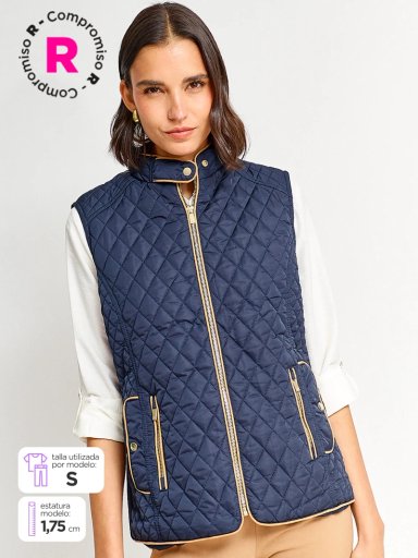 CASACA SIN MANGAS MUJER CACHAREL BALDI