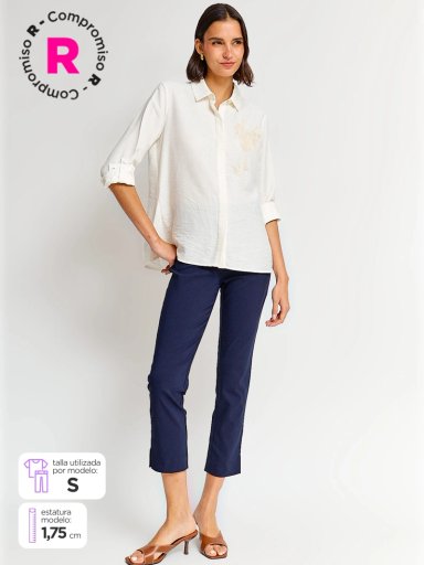 PANTALÓN MUJER CACHAREL BIMBO - 1
