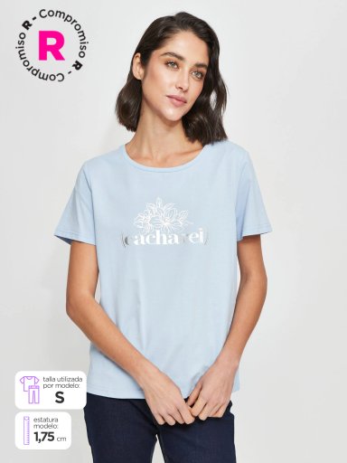 POLO MANGA CORTA MUJER CACHAREL ALAS