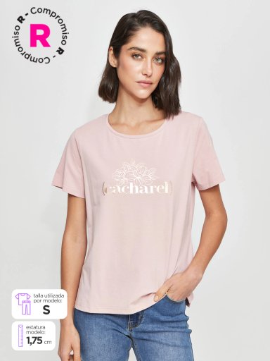 POLO MANGA CORTA MUJER CACHAREL ALAS