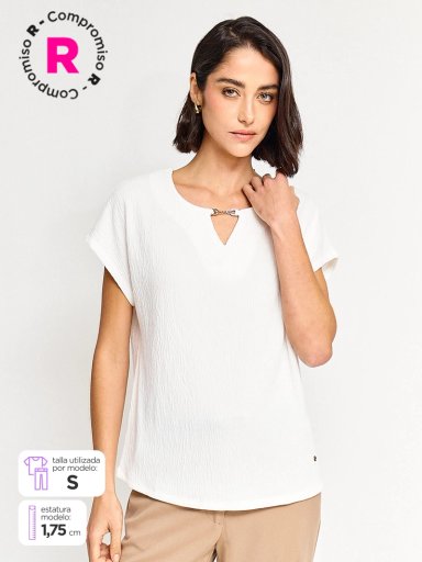 POLO MANGA CORTA MUJER CACHAREL BEATRIZ