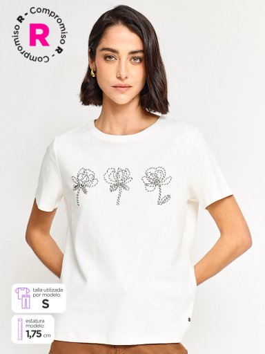 POLO MANGA CORTA MUJER CACHAREL BELLA