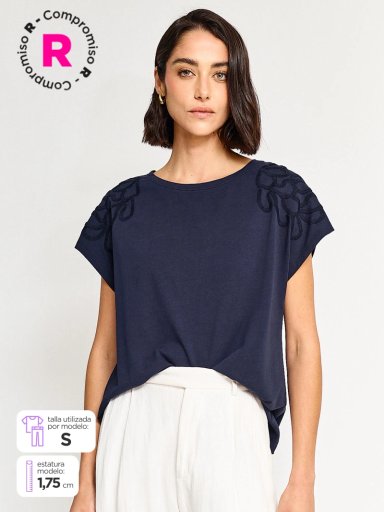 POLO MANGA CORTA MUJER CACHAREL BESTIA