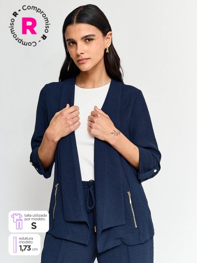 BLAZER MUJER CACHAREL BACO 