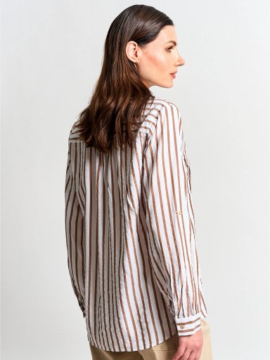 BLUSA MANGA LARGA MUJER CACHAREL BARCO - 2