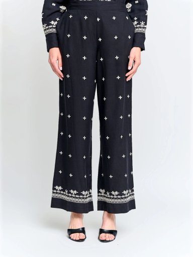 PANTALÓN REGULAR MUJER CACHAREL CRUZ - 2
