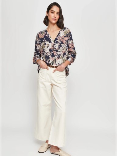 BLUSA MANGA LARGA MUJER CACHAREL CIERRE - 4