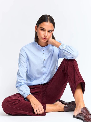 BLUSA MANGA LARGA MUJER CACHAREL ELODIE - 4