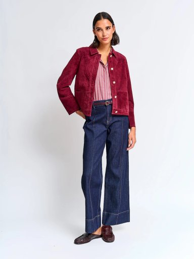 CHAQUETA CUERO MUJER CACHAREL EREAL - 4