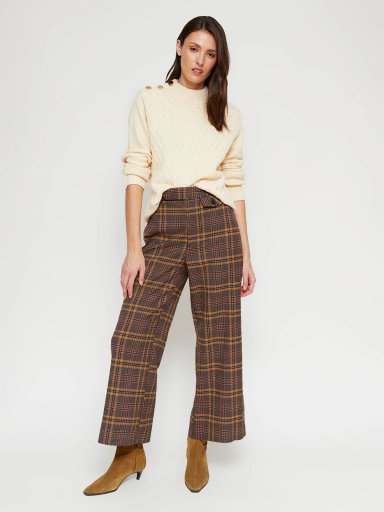 SWEATER MANGA LARGA MUJER CACHAREL TRENZA - 4