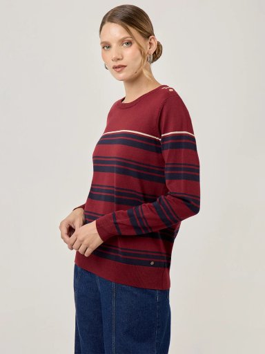 SWEATER MANGA LARGA MUJER CACHAREL BARRY - 3