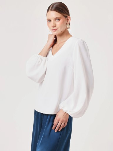 BLUSA MANGA LARGA MUJER CACHAREL EDITH - 3