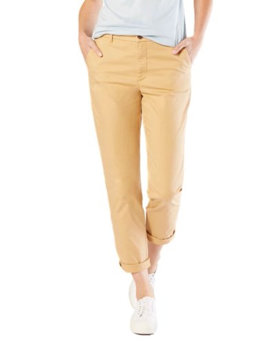 PANTALÓN SLIM MUJER DOCKERS CAQUI WEEKEND CHINO