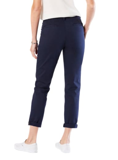 PANTALÓN SLIM MUJER DOCKERS AZUL WEEKEND CHINO - 3