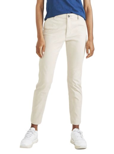 PANTALÓN SKINNY MUJER DOCKERS CREMA WEEKEND