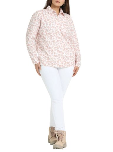 BLUSA ALGODÓN MUJER DOCKERS COLLARED CORE 