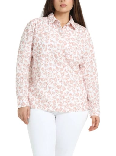 BLUSA ALGODÓN MUJER DOCKERS COLLARED CORE - 2