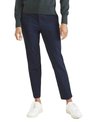 PANTALÓN SLIM MUJER DOCKERS AZUL REFINED