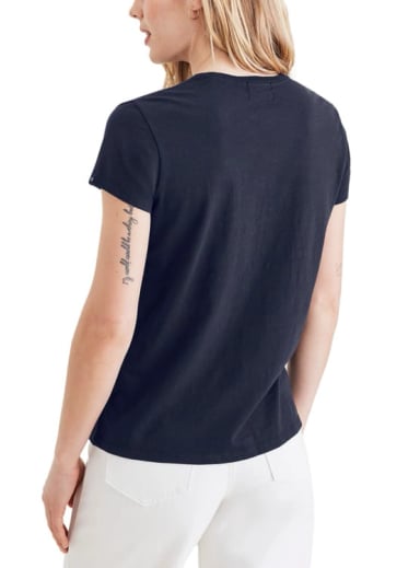 POLO MUJER DOCKERS AZUL T3 DFW GRAPHIC TEE - 3
