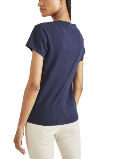 POLO MUJER DOCKERS CUELLO EN V - 3
