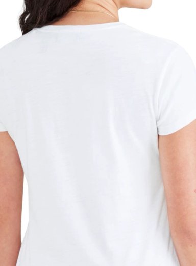 POLO MUJER DOCKERS BLANCO GRAPHIC TEE - 4