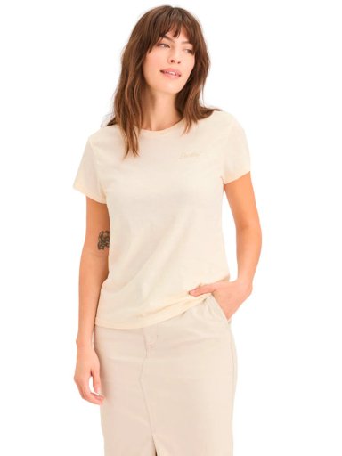 POLO MANGA CORTA ALGODÓN MUJER DOCKERS CAQUI GRAPHIC TEE - 2