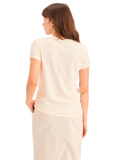 POLO MANGA CORTA ALGODÓN MUJER DOCKERS CAQUI GRAPHIC TEE - 3