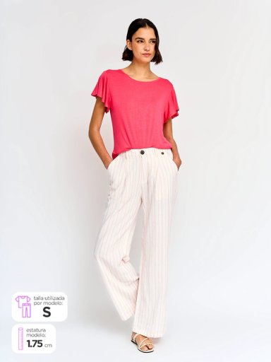 PANTALÓN REGULAR MUJER NAVIGATA ERA