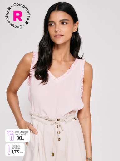 BLUSA SIN MANGAS MUJER NAVIGATA FREPE