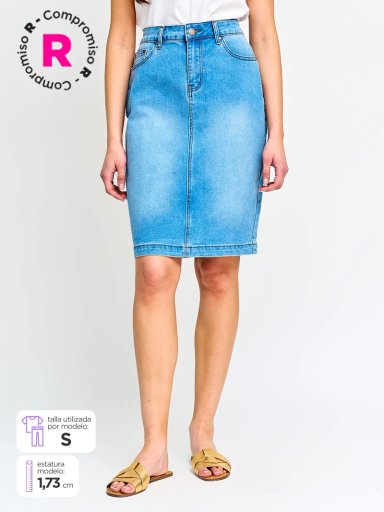 FALDA CORTA MUJER AZIZ BEAN