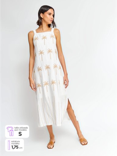 VESTIDO LARGO MUJER NAVIGATA APALM