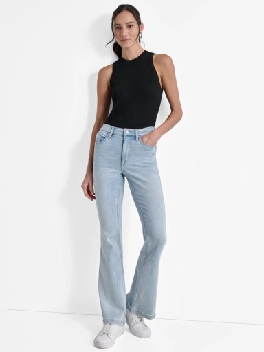 JEANS FLARE MUJER DKNY