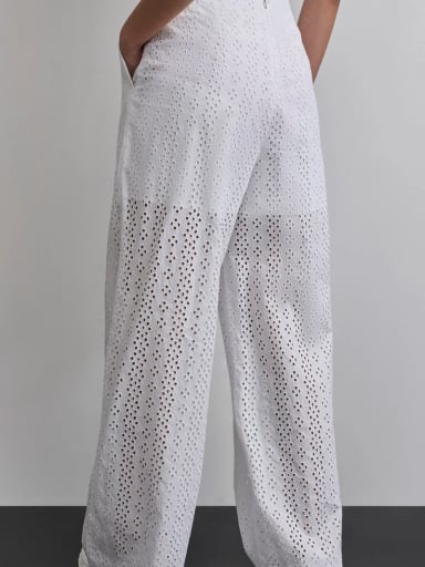 PANTALÓN WIDELEG MUJER DKNY - 3