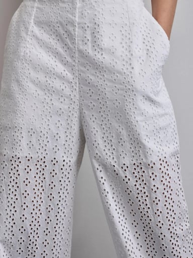 PANTALÓN WIDELEG MUJER DKNY - 4