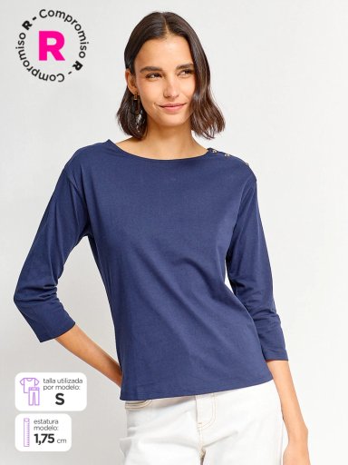 POLO MANGA 3/4 MUJER NAVIGATA SOL