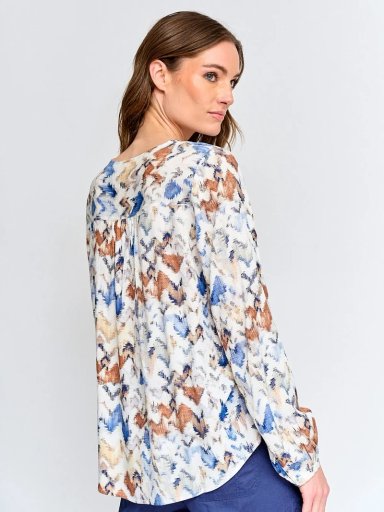 BLUSA MANGA LARGA MUJER AZIZ CRIBAL - 2