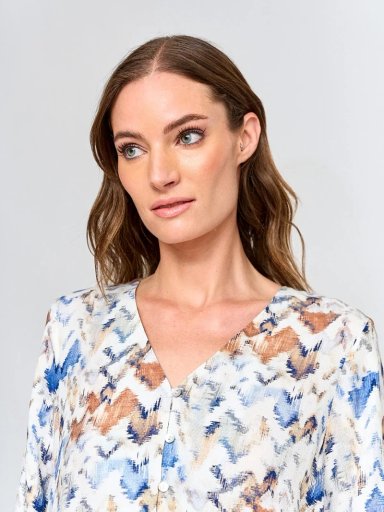 BLUSA MANGA LARGA MUJER AZIZ CRIBAL - 3
