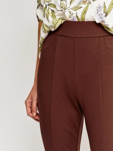 PANTALÓN REGULAR MUJER AZIZ TIPO CALZA - 4