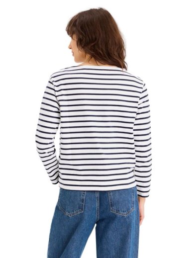 POLO MUJER DOCKERS BOATNECK AZUL - 2
