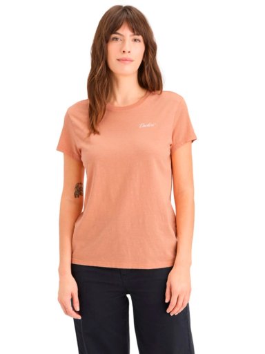 POLO ALGODÓN MUJER DOCKERS GRAPHIC TEE NARANJA