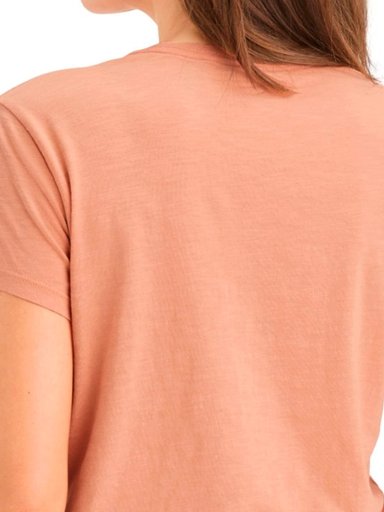POLO ALGODÓN MUJER DOCKERS GRAPHIC TEE NARANJA - 4