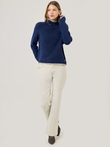 SWEATER MANGA LARGA MUJER NAVIGATA FLO - 5