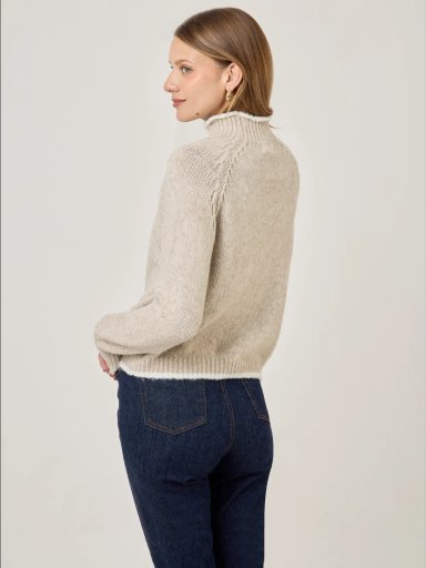 SWEATER MANGA LARGA MUJER NAVIGATA FLO - 2
