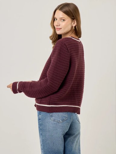 SWEATER MANGA LARGA MUJER NAVIGATA CHANEL - 2