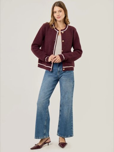 SWEATER MANGA LARGA MUJER NAVIGATA CHANEL - 5