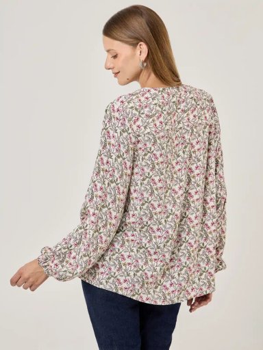 BLUSA MANGA LARGA MUJER AZIZ RUEDA - 2